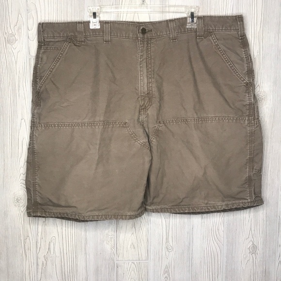 Carhartt Light Brown Cargo Shorts Size 44 - Picture 1 of 8